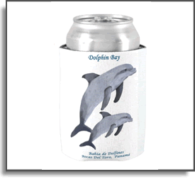 Dolphin Bay II - Island Art by Yotigo Koozie